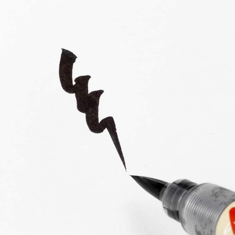 Pentel Fude Brush Pen (XFL2W) - Image 3